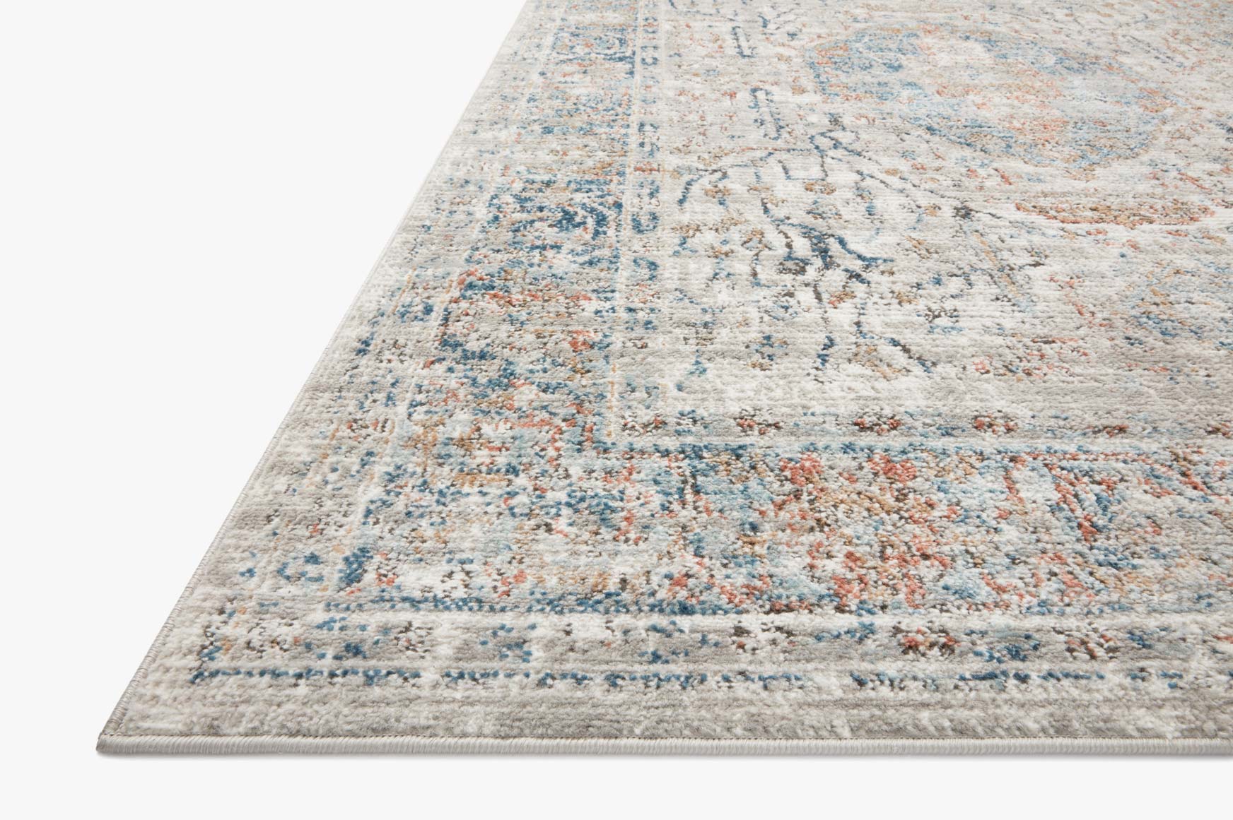 Loloi II Bianca Collection - Contemporary Power Loomed Rug in Stone (BIA-02) - Image 3