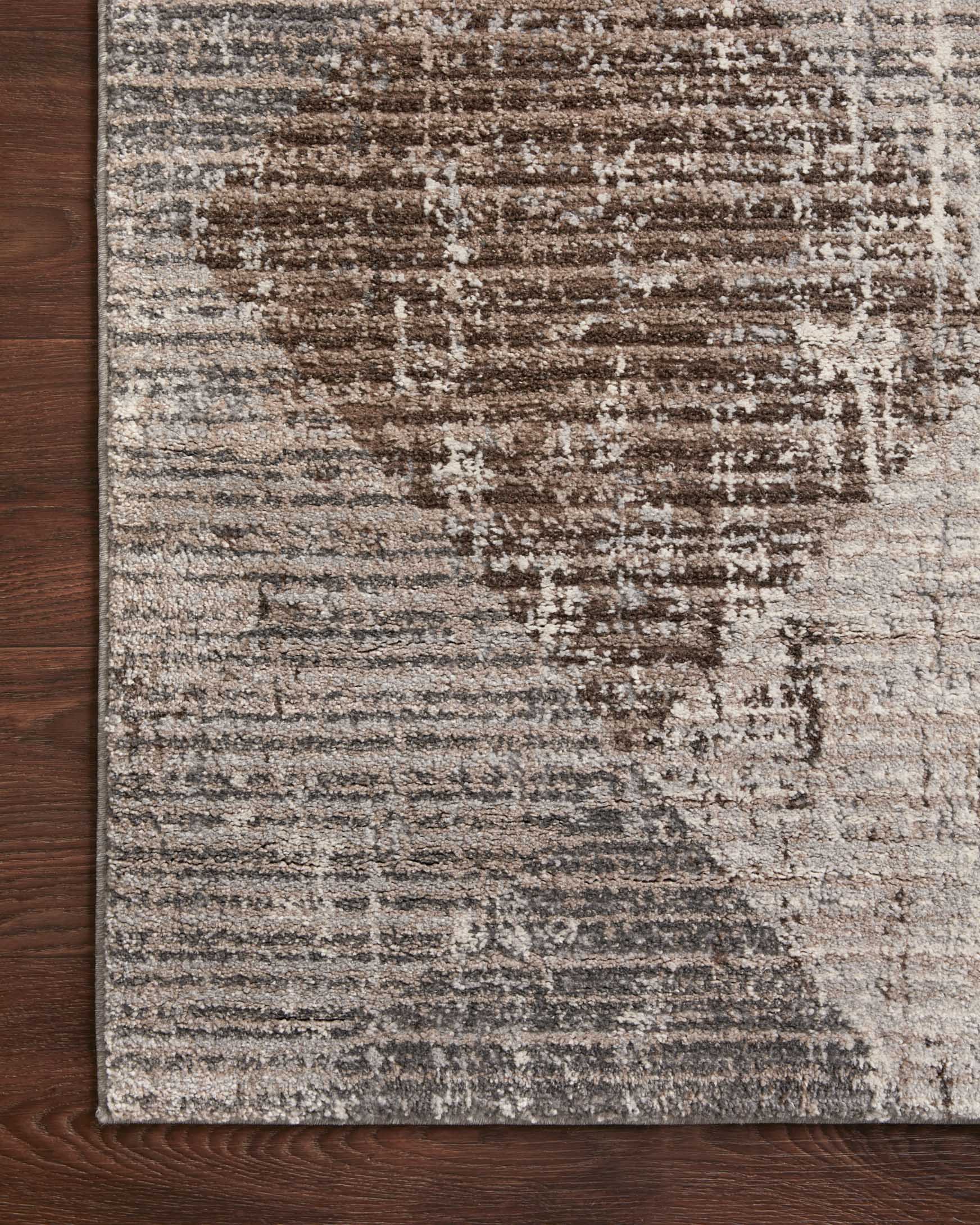 Loloi II Austen Collection - Contemporary Power Loomed Rug in Stone & Bark (AUS-04) - Image 6