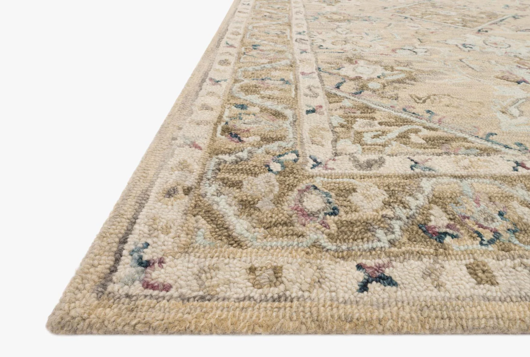 Loloi II Beatty Collection - Traditional Hooked Rug in Beige & Ivory (BEA-02) - Image 3