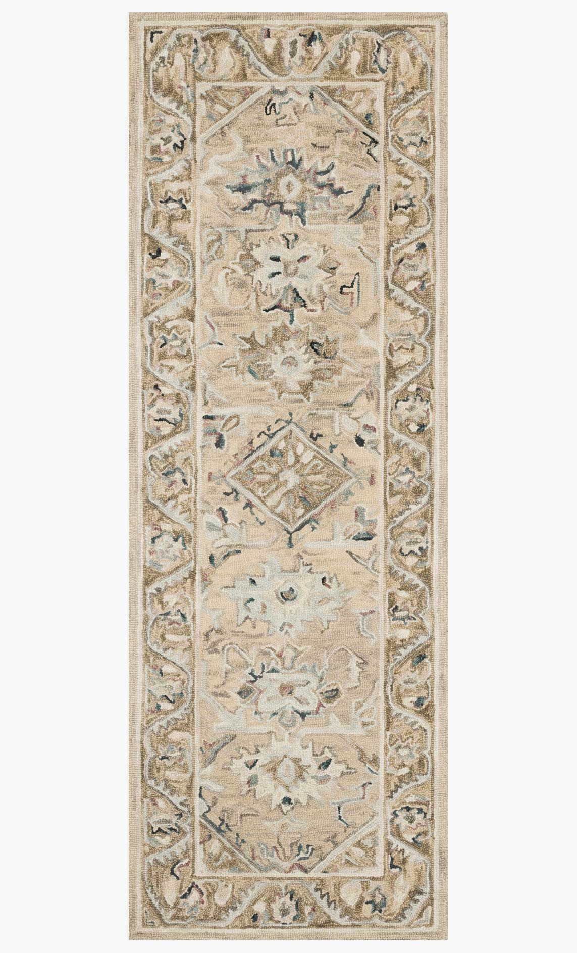 Loloi II Beatty Collection - Traditional Hooked Rug in Beige & Ivory (BEA-02) - Image 4