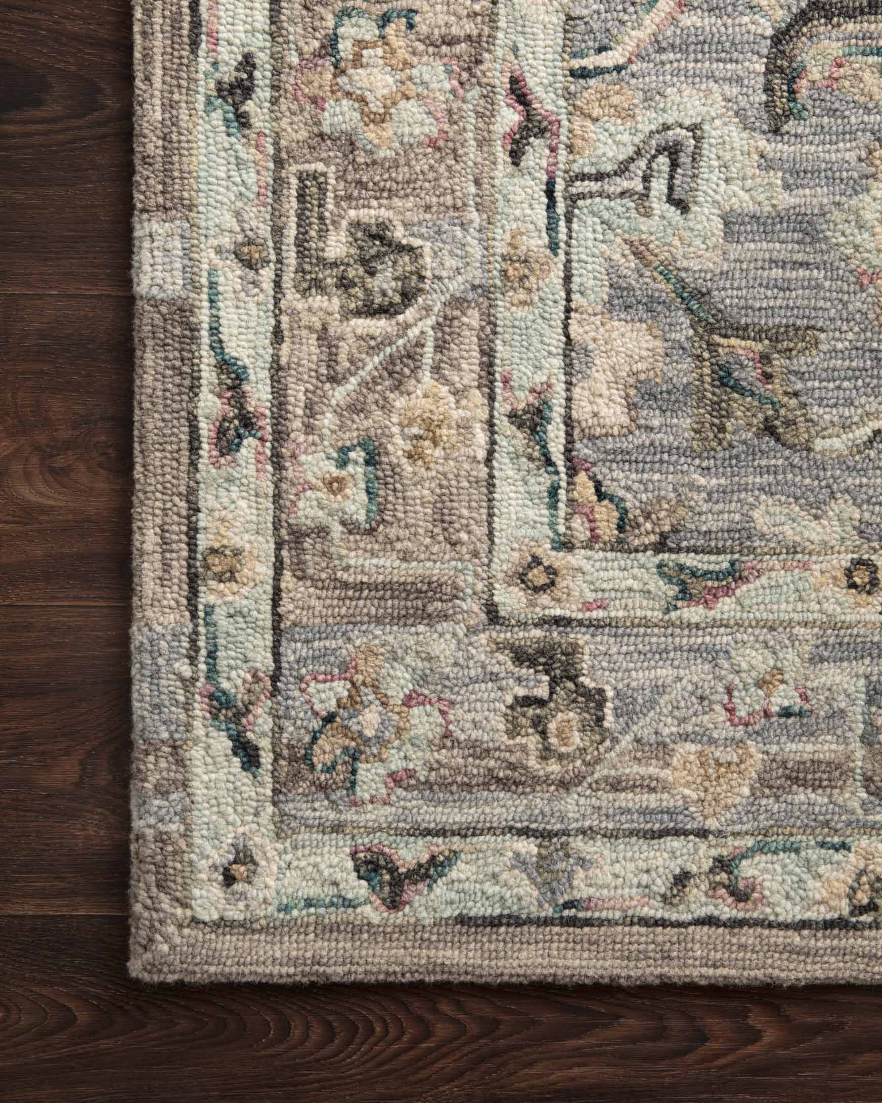 Loloi II Beatty Collection - Traditional Hooked Rug in Light Blue (BEA-04) - Image 5